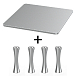 Стойка для Hi-Fi ddHiFi HS250 + SR70 x 4 Anodized Silver/Silver - рис.0