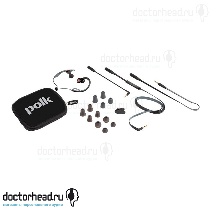 Наушники Polk Audio UltraFit 3000 Black Red - рис.5