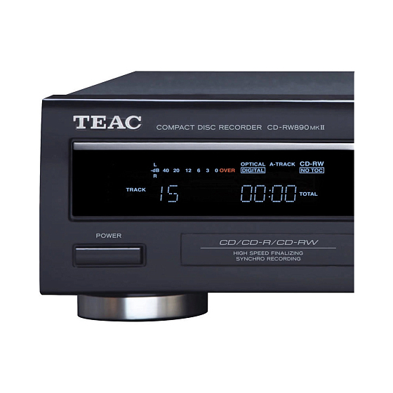 Купить cd проигрыватель TEAC CDRW890 MkII Black по цене от 59840 руб