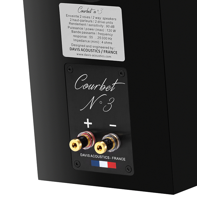 Полочная акустика Davis Acoustics Courbet N 3 Black Piano - рис.8