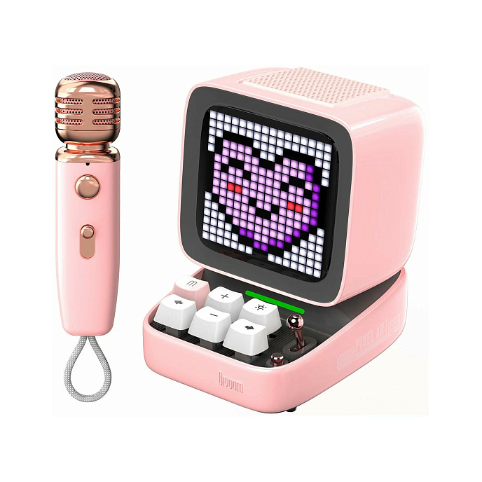 Портативная колонка Divoom Ditoo-5M Pink - рис.1