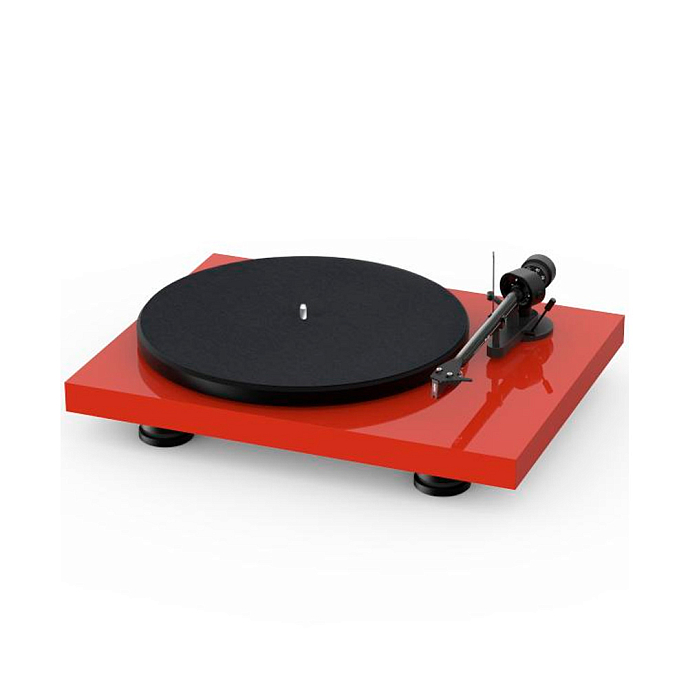 Проигрыватель винила Pro-Ject Debut Carbon EVO Red High Gloss - рис.0