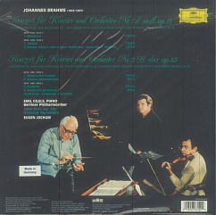 Виниловая пластинка Emil Gilels, Emil Brahms: Piano Concertos Nos.1 & 2 (Analogue, Original Source) 2LP