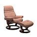 Кресло для прослушивания Stressless Sunrise M Classic Daisy Henna Brown - рис.0