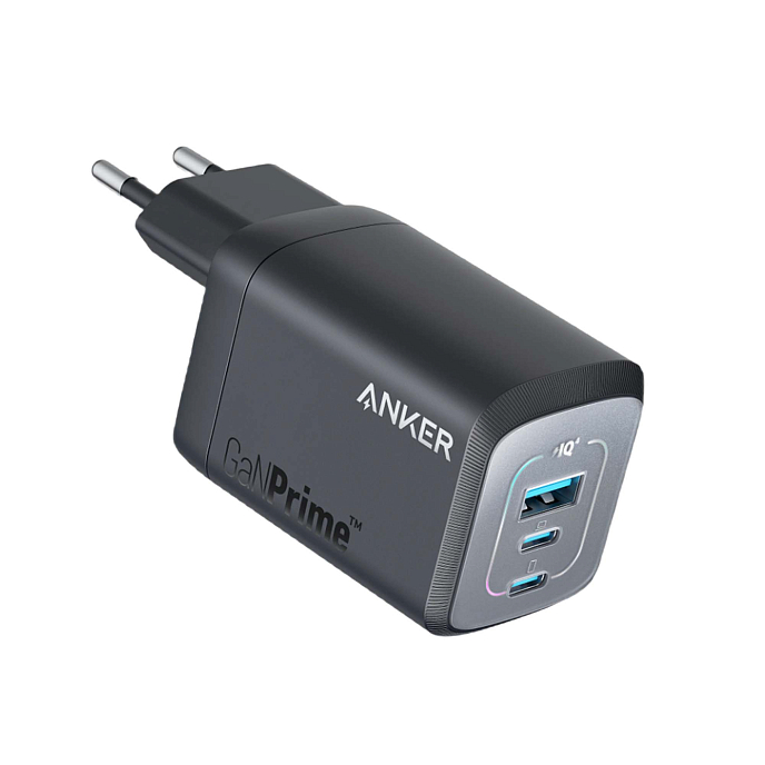 Сетевое зарядное устройство Anker Prime GaN Wall Charger 67W Black - рис.0