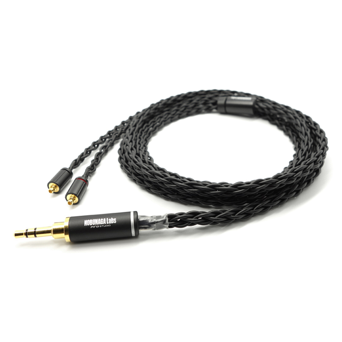 Кабель Nobunaga Labs Advance Shoukaku Hayate Black MMCX - 3.5 mm - рис.0