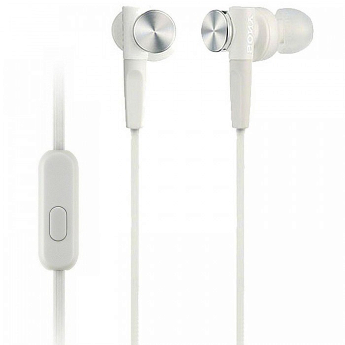 Наушники Sony MDR-XB50AP White - рис.0