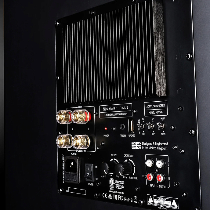 Сабвуфер Wharfedale Nova 15 Matte Black - рис.3