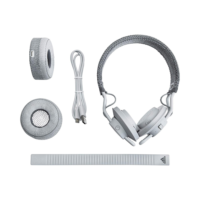 Наушники Adidas RPT-01 Light Grey - рис.3