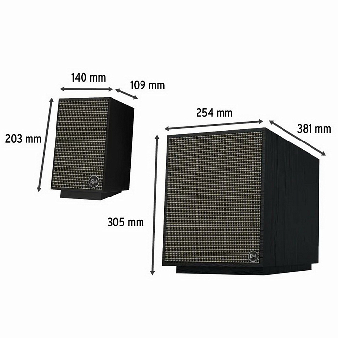 Акустическая система Klipsch Heritage PM 2.1 Black - рис.4