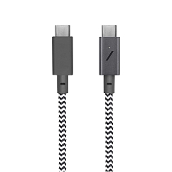 Кабель Native Union Belt Cable Pro USB-C - USB-C Zebra 2.4m