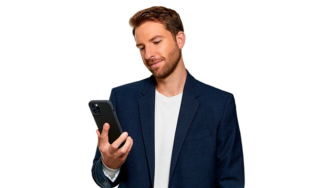 Чехол для смартфонов uBear Touch Mag Safe Case iPhone 12, 12 Pro Black - рис.8