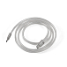 Кабель ddHiFi MD19S Silver USB-C - USB-C 100W 1m - рис.0