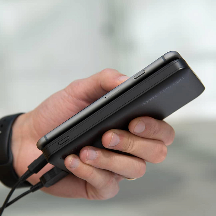 Внешний аккумулятор Deppa NRG Turbo, 10000 mAh QC 3.0 Black - рис.7
