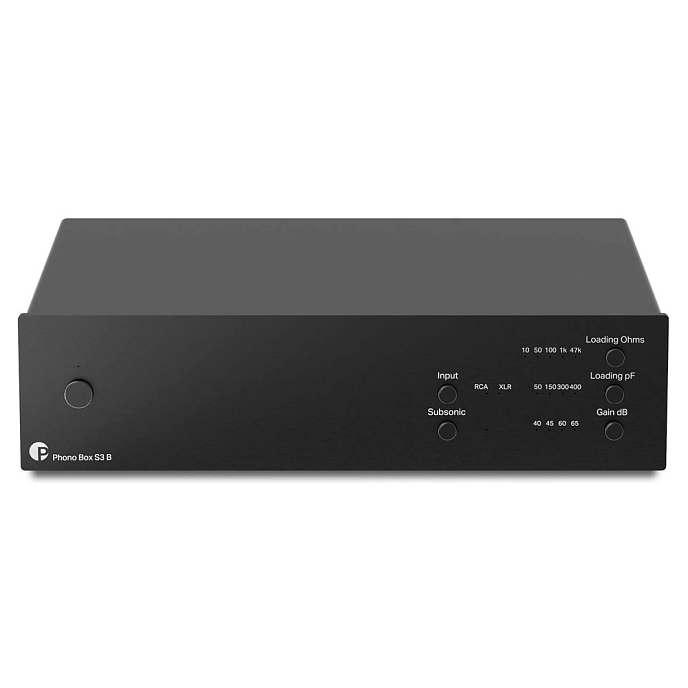 Фонокорректор Pro-Ject PHONO BOX S3 B Black - рис.0