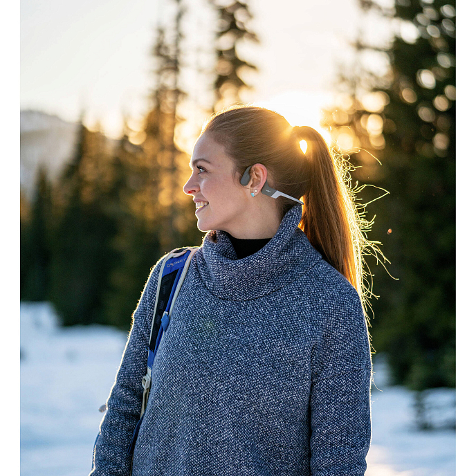 Беспроводные наушники Shokz OpenRun Grey - рис.7