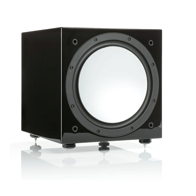 Сабвуфер Monitor Audio Silver W12 Black Gloss - рис.2