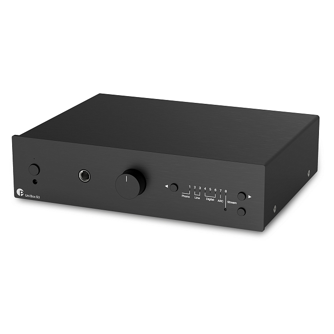 Интегральный усилитель Pro-Ject Uni Box S3 Black - рис.1