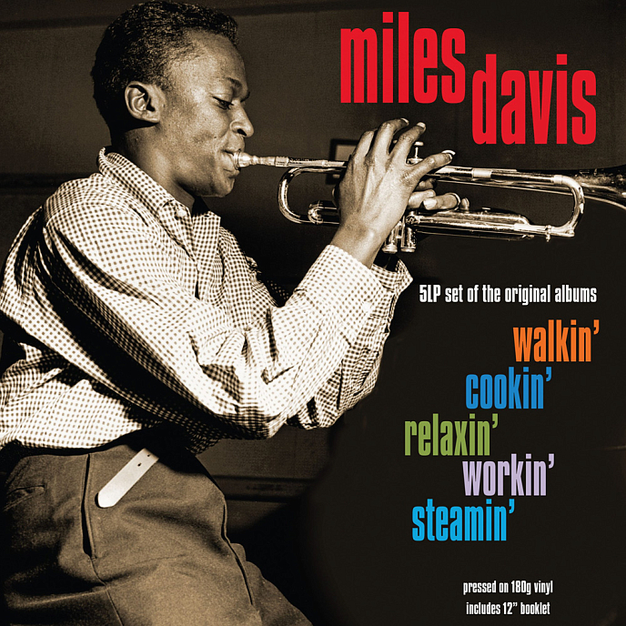 Бокс-сет MILES DAVIS Walkin, Cookin, Relaxin, Workin, Steamin 5LP - рис.0