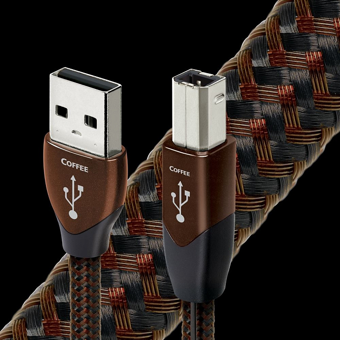 Кабель AudioQuest Coffee USB-A - USB-B 1.5m - рис.1