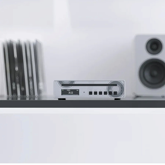 CD проигрыватель SMSL PL100 Pro Silver - рис.1