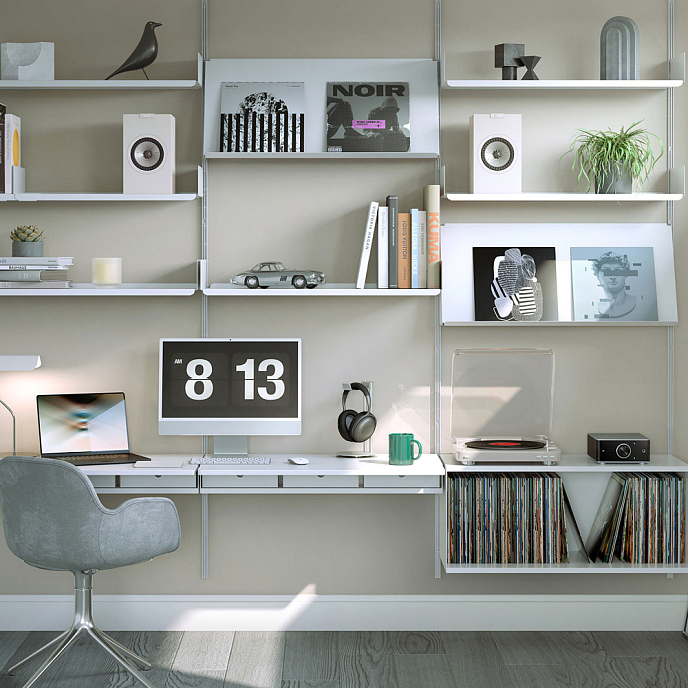 Полочная акустика KEF Q1 Meta Satin White - рис.4