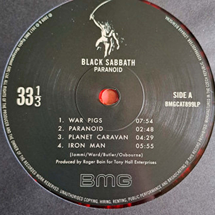 Виниловая пластинка Black Sabbath - Paranoid (Coloured) LP - рис.4