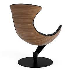Кресло для прослушивания Bruunmunch Lobster Black Base - Walnut/Black