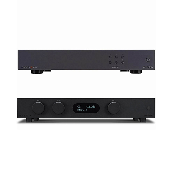 Комплект Audiolab 8300A Black + Audiolab 6000N Black - рис.0