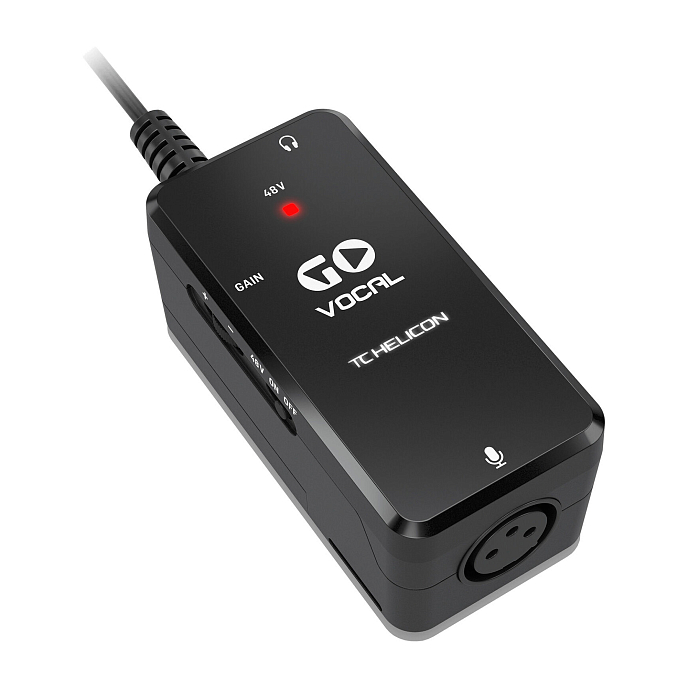 Микрофонный предусилитель TC HELICON Go Vocal Black - рис.1