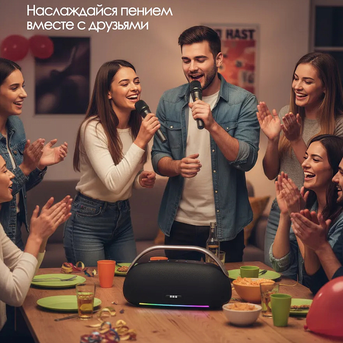 Портативная колонка MEG SSA062BL Black - рис.6