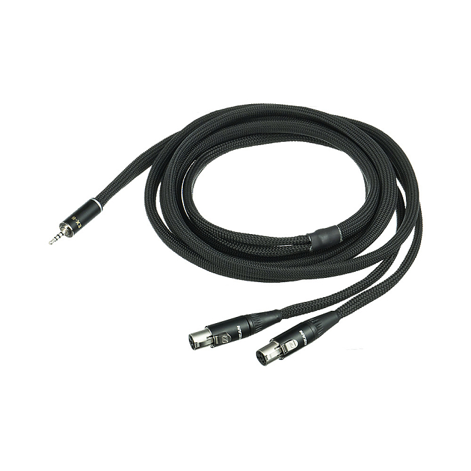 Кабель HeadMade Red Diamond - Audeze LCD, Meze Empyrean - 2.5mm, 1.2m - рис.0