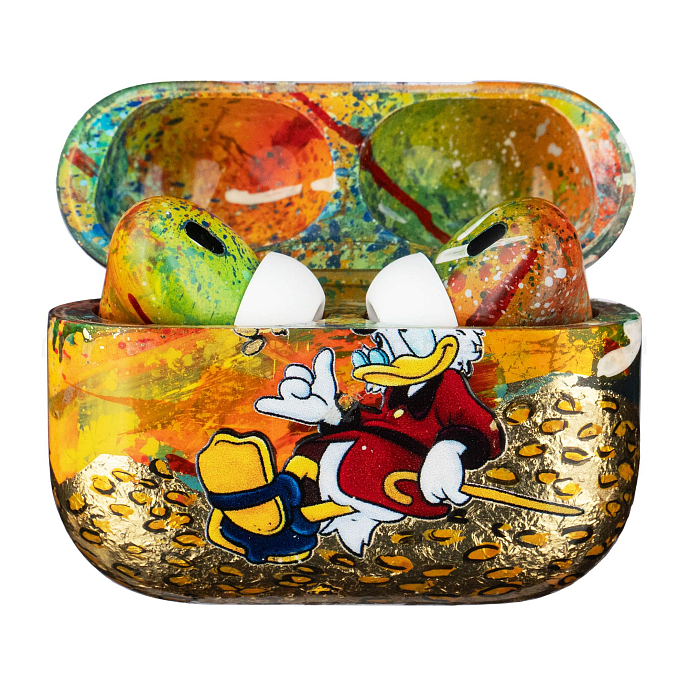 Беспроводные наушники Apple AirPods Pro 2 USB-C Scrooge McDuck Gloss - рис.0