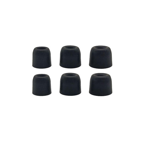 Амбушюры SoundLink Memory Foam Ear Tips 3 pairs Black - рис.0