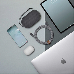 Кабель Native Union Belt Cable Pro USB-C - USB-C Zebra 2.4m