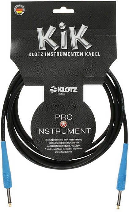 Кабель KLOTZ KIKC3.0PP2 Blue - рис.2