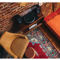 Проигрыватель винила Audio-Technica AT-LP70X Black Grey