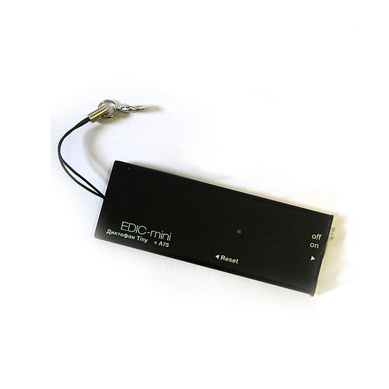 Диктофон EDIC-mini Tiny+ A75-150HQ Black - рис.0
