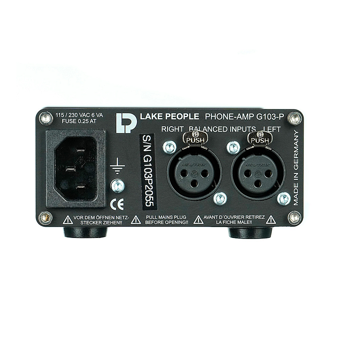 Усилитель для наушников Lake People G103-P Phoneamp Black - рис.3