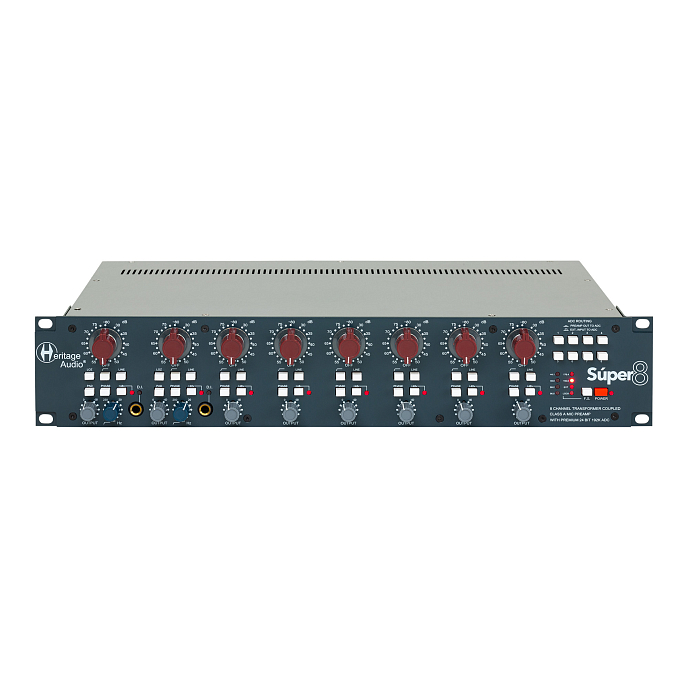 Аудиоинтерфейс Heritage Audio Super 8 Black - рис.0