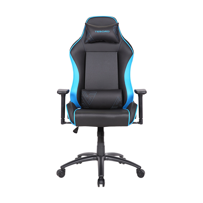 Компьютерное кресло TESORO Alphaeon S1 TS-F715 Blue Black - рис.1