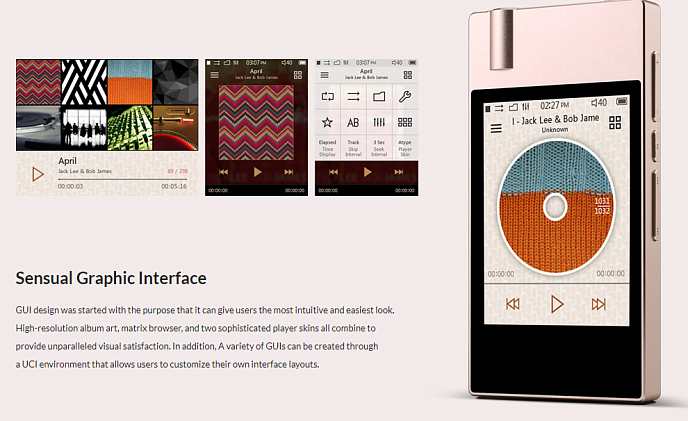 Плеер COWON Plenue J Jupiter Gold - рис.16