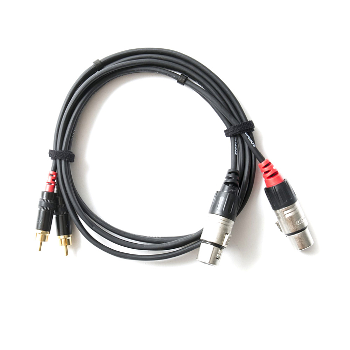 Кабель Cordial CFU 1.5 FC 2RCA - 2XLR 1.5m - рис.0