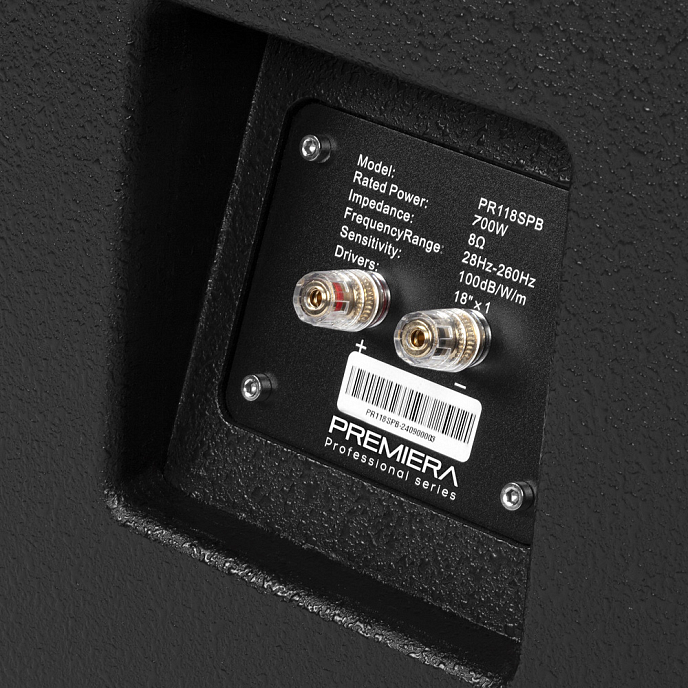 Сабвуфер Premiera PR118SP Black - рис.3