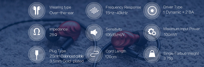 Наушники FiiO F9 Red - рис.14