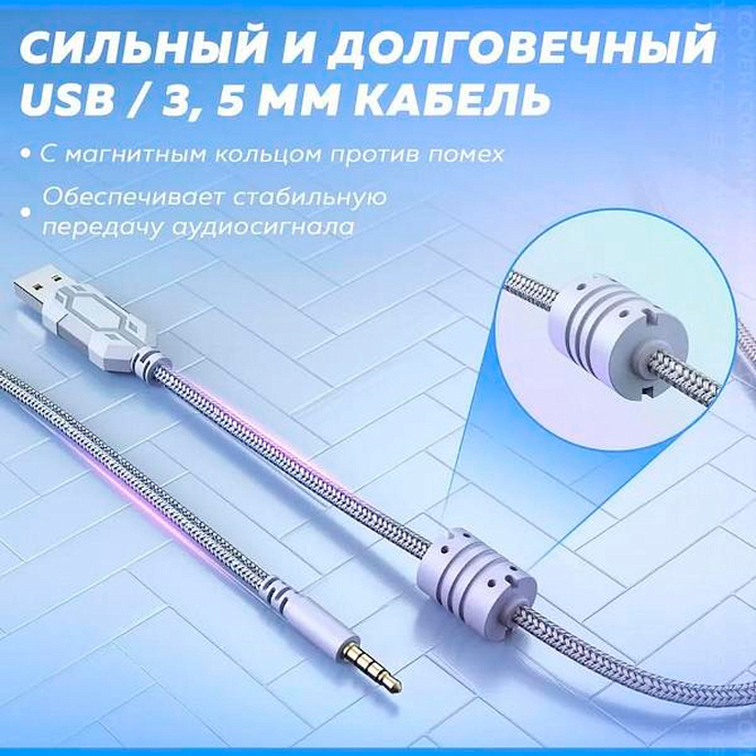 Игровая гарнитура Fifine H9 White - рис.9