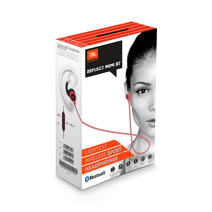 Наушники JBL Reflect mini Red - рис.7