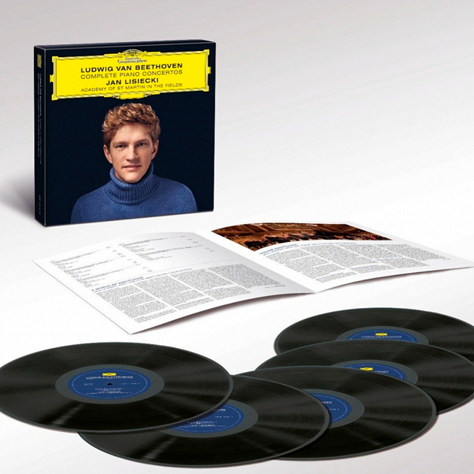 Виниловая пластинка Jan Lisiecki - Beethoven: Complete Piano Concertos - Box LP - рис.1