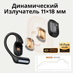 Наушники накладные UGREEN WS213 FitBuds Open-Ear Black