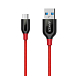 Кабель Anker PowerLine+ USB-C - USB 3.0 0.9m Red - рис.0